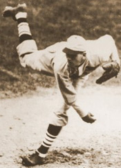 Dizzy Dean Following Through